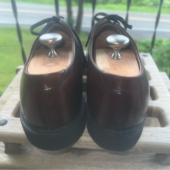 Rare Vintage Hanover Sz 10E/C Scotch Grain Plain Toe Calfskin Blucher Brown - Picture 4 of 11